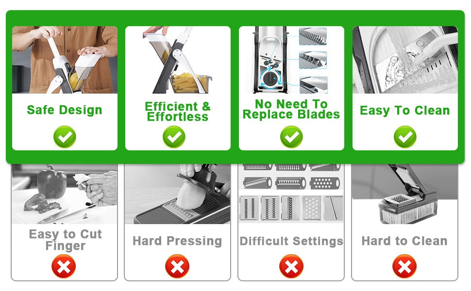 Multi-Purpose Vegetable Chopper Slicer for Kitchen