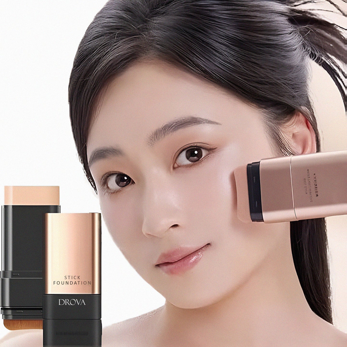 Double Head Foundation Make Up Stick