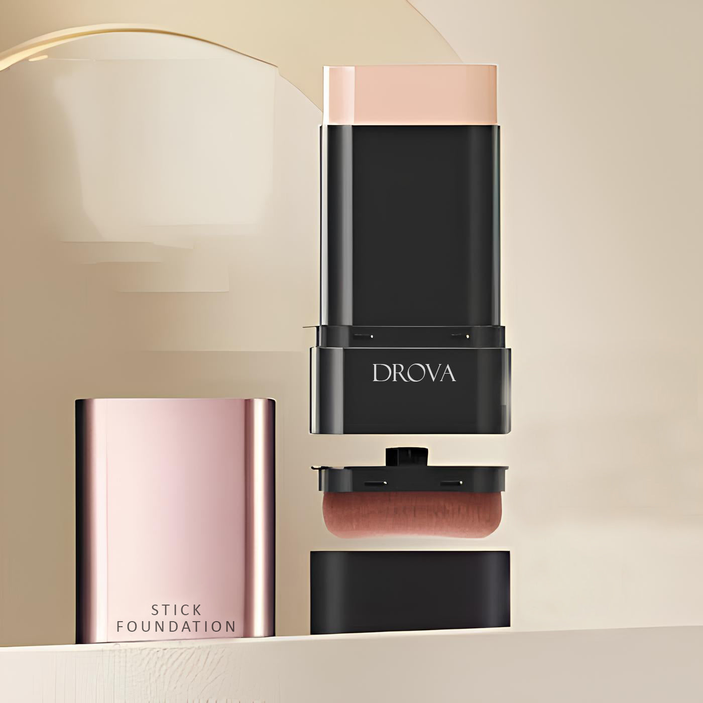 Double Head Foundation Make Up Stick