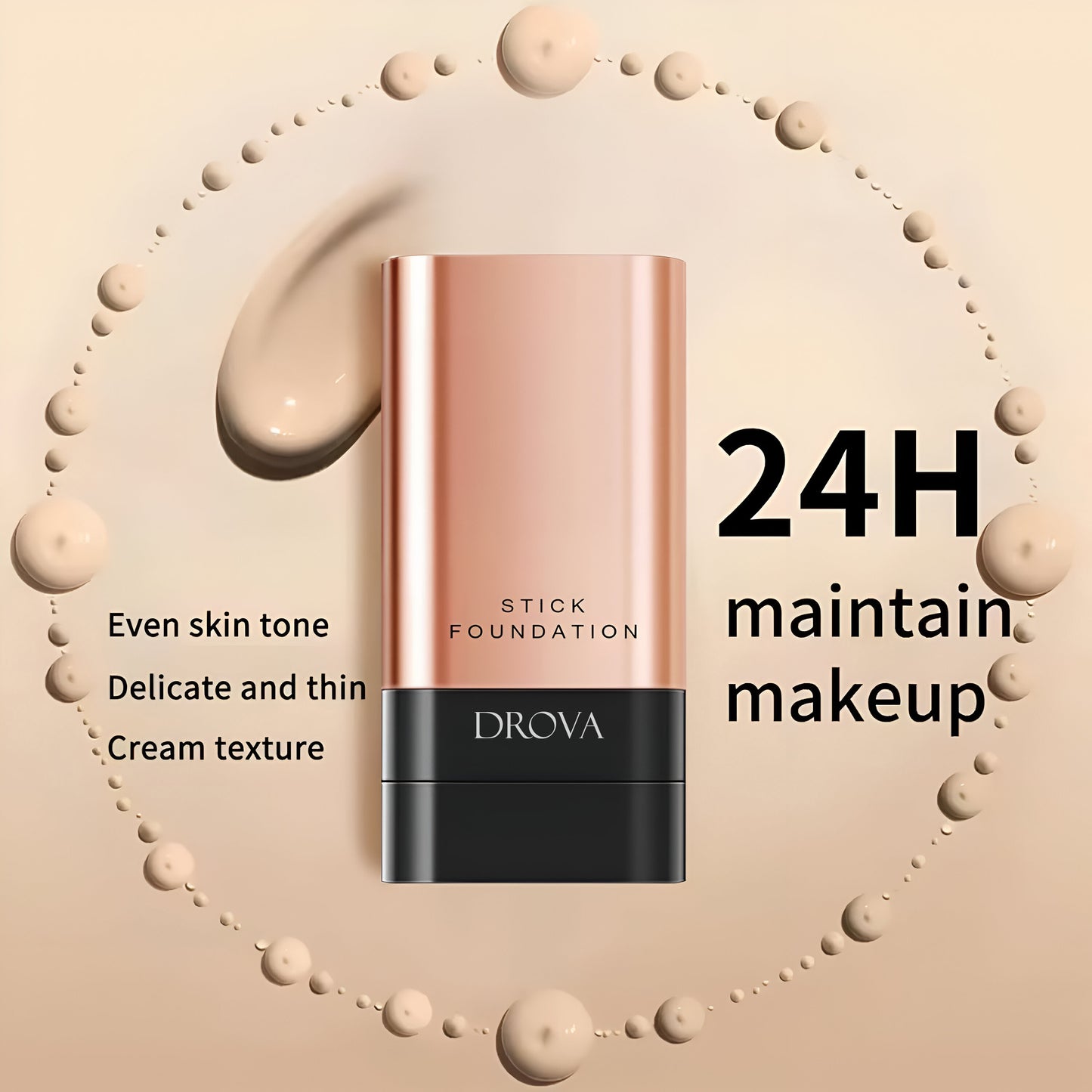 Double Head Foundation Make Up Stick